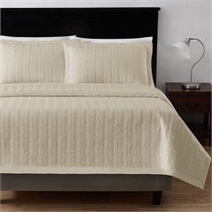 Flourish Quilt, Sand